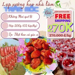 Lạp Xưởng Heo Nhà Làm